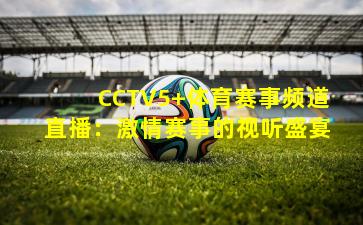 CCTV5+体育赛事频道直播:激情赛事的视听盛宴