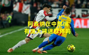 阿森纳在中国拥有庞大球迷群体吗