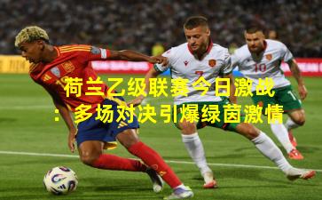 荷兰乙级联赛今日激战：多场对决引爆绿茵激情